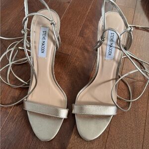 Steve Madden strappy heels size 8